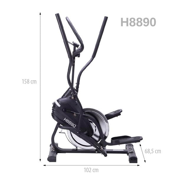 Magnētiskais eliptiskais trenažieris H8890 8KG HMS