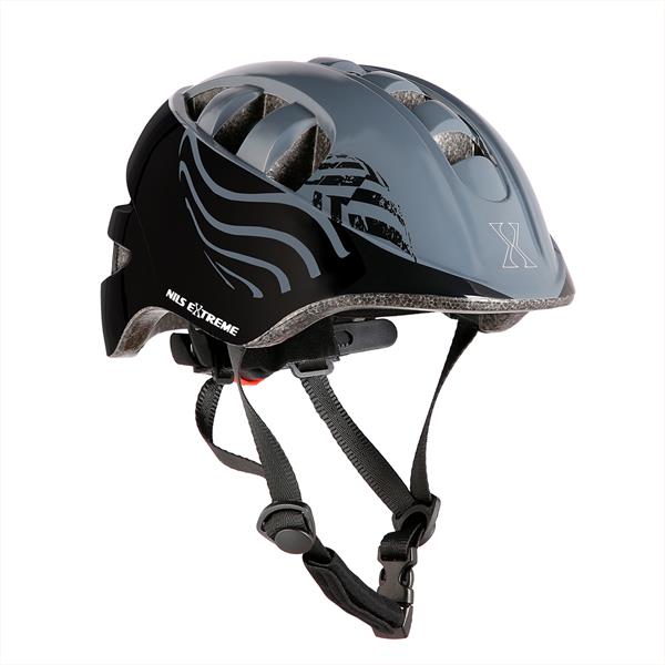 Aizsargķivere MTW08 BLACK SIZE. XS (48-55CM) HELMET NILS EXTEREME