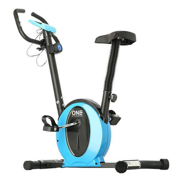 Velotrenažieris M8410 BLACK-BLUE MAGNETISKAIS ONE FITNESS
