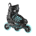 Skrituļslidas NA19318 BLACK-TURQUOISE SIZE S (31-34) IN-LINE SKATES NILS EXTREME
