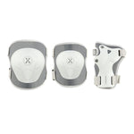 Elkoņu, ceļu un plaukstas sargi H704 SIZE S GREY PROTECTORS SET NILS EXTREME