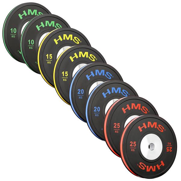 Svaru diski BTBR BUMPER (140kg) Komplekts