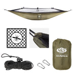 Šūpuļtīkls NC3116 GREEN MOSQUITO HAMMOCK NILS CAMP