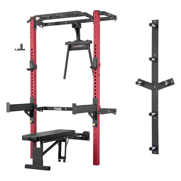 Svarcelšanas statīvs KLT22 HOME WALL SET RED HMS