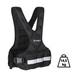 Regulējama svara smaguma veste KOR15 ADJUSTABLE WEIGHT VEST 14.5KG HMS