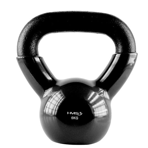 Svaru bumba ar gumijas pārklājumu KNV 6 KG HMS (black)