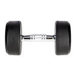 Hantele HG PRO 9 KG RUBBER HMS (1 gab.)
