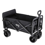 Saliekamie ratiņi NC1608 FOLDING WAGON BLACK NILS CAMP