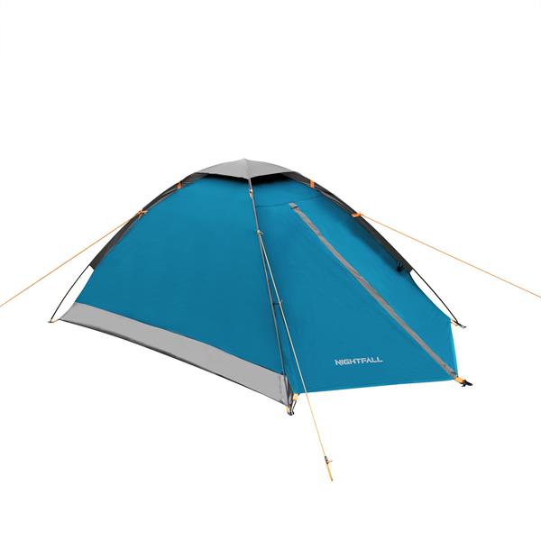 Telts NC6033 CAMPING TENTGRAY- LIGHT GREY BLUE NIGHTFALL NILS CAMP