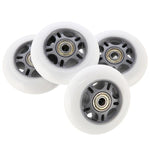 PU 84x24 82A WHITE (4 pcs) + ABEC-7 (8 pcs)