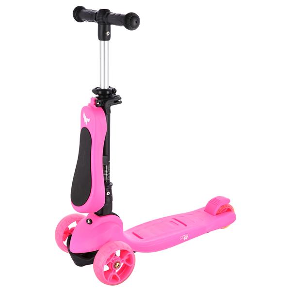 Skrejritenis HLB12 2in1 PINK NILS FUN