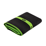 Dvielis NCR11 BLACK MICROFIBRE TOWEL 140x70 cm NILS CAMP