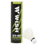 Volāni PRO-808 FEATHER SHUTTLECOOCKS WHITE PACKAGE 6 PCS WISH