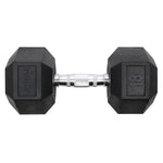 Hantele HEX PRO BLACK 18 KG HMS (1 gab.)
