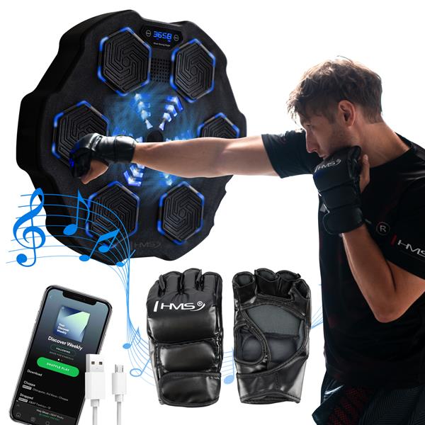 TB02 INTELIGENTS MŪZIKAS BOKSA APARĀTS BLUETOOTH AR CIMDIEM HMS
