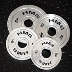 TOS Komplekts Kalibrēts metāls Olimpiskie svaru diski  2 x 1.5 - 5.0 KG (22 KG) HMS