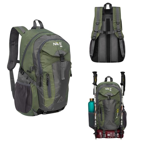 Soma NC1733 BACPACK TOURIST DARK GREEN TREELINE 40L NILS CAMP