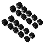 Hanteļu komplekts HPC komplekts no poliuretāna hantelēm 2 x 27,5 - 37,5 KG CPU - 325 KG HMS