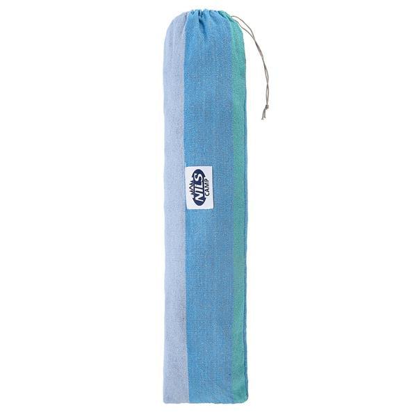 Šūpuļtīkls NC9004 ZILS- TUMSI ZILS AR 70CM KOKA SIJU UN METĀLA TURĒTĀJU NILS