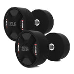 Hanteļu komplekts HPC komplekts no poliuretāna hantelēm 2 x 27,5 - 37,5 KG CPU - 325 KG HMS