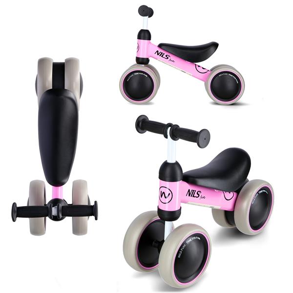 Līdzsvara velosipēds RB002 VIOLET BALANCE BIKE NILS FUN