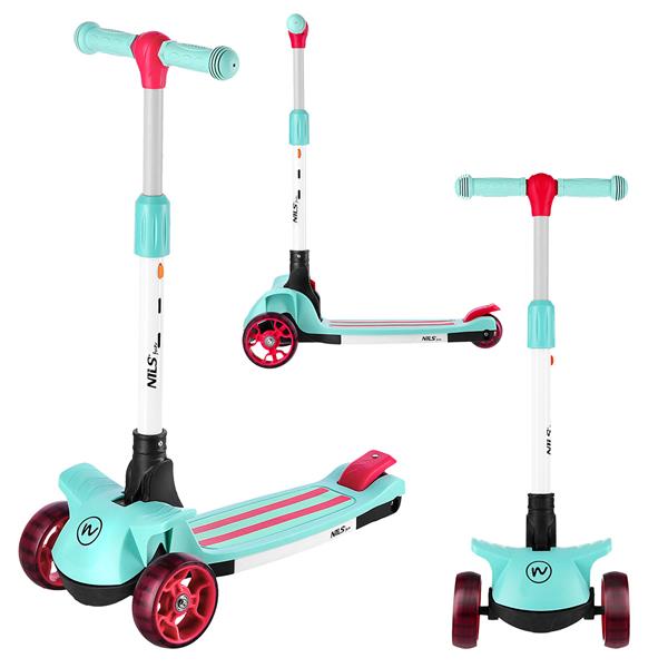 HLB10 LED MINT Skrejritenis NILS FUN