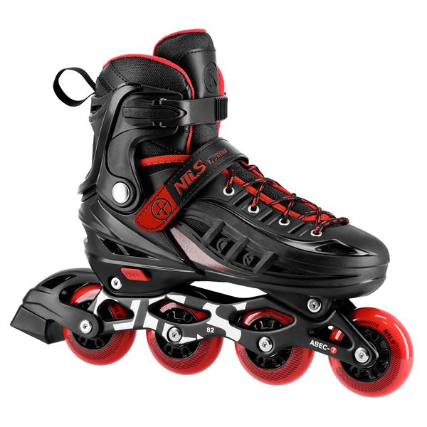 Skrituļslidas NA18811A IN-LINE SKATES CYPHER RED SIZE L(39-43) NILS EXTREME