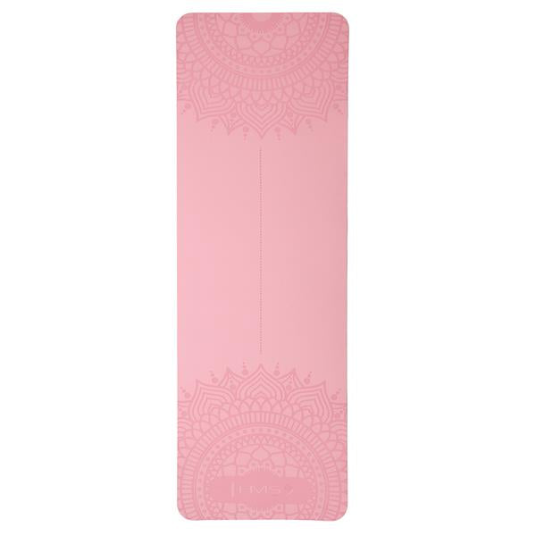 Jogas paklājiņš YM10 YOGA MAT TPE LIGHT PINK HMS