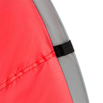 Pludmales telts NC3142 RED-GREY POP UP BEACH TENT NILS CAMP