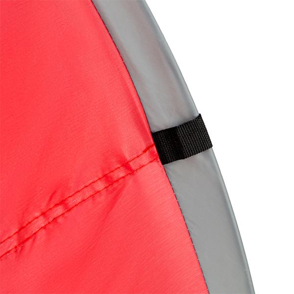 Pludmales telts NC3142 RED-GREY POP UP BEACH TENT NILS CAMP