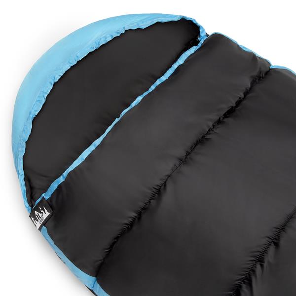 Guļammaiss NC2012 BLACK-BLUE SLEEPING BAG NILS CAMP