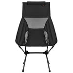 Kempinga krēsls NC3321 FALTSTUHL ULTRA LIGHT BLACK NILS CAMP
