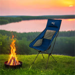 Kempinga krēsls NC3322 FALTSTUHL ULTRA LIGHT MARINEBLAU NILS CAMP