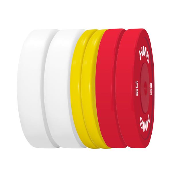 TPP OLIMPISKĀS TEHNISKO SVARA DISKU KOMPLEKTS PE 2 x 1,5 - 5 KG - 18 KG HMS