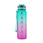 Ūdens pudele NCD04 GREEN-PINK TRITAN BOTTLE NILS CAMP