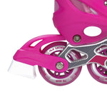 Skrituļslidas NJ1828 A PINK (M 35-38 izmērs) IN-LINE SKATES NILS EXTREME