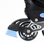 Skrituļslidas NJ1828 A BLACK (M 35-38 izmērs) IN-LINE SKATES NILS EXTREME