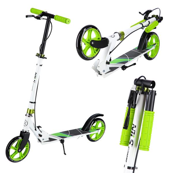 Skrejritenis HM0180 GREEN  SCOOTER NILS EXTREME
