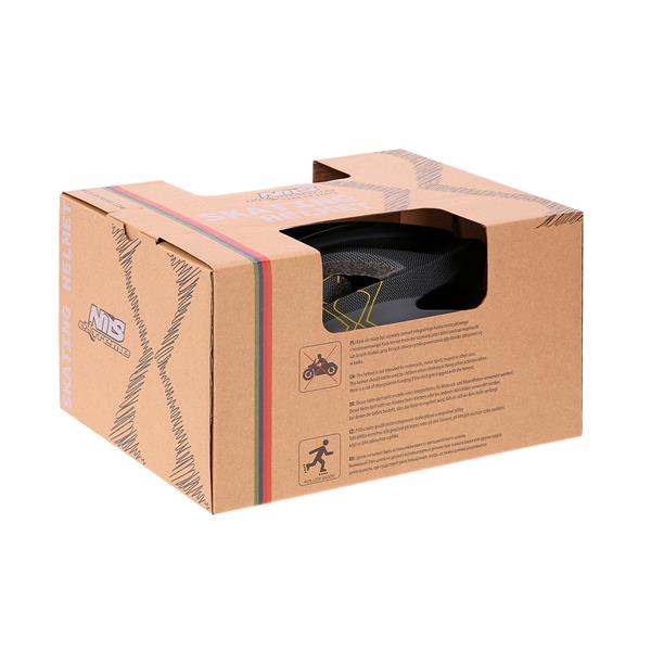 Aizsargķivere MTW291 GREY-BLACK SIZE S (50-59CM) HELMET NILS EXTREME