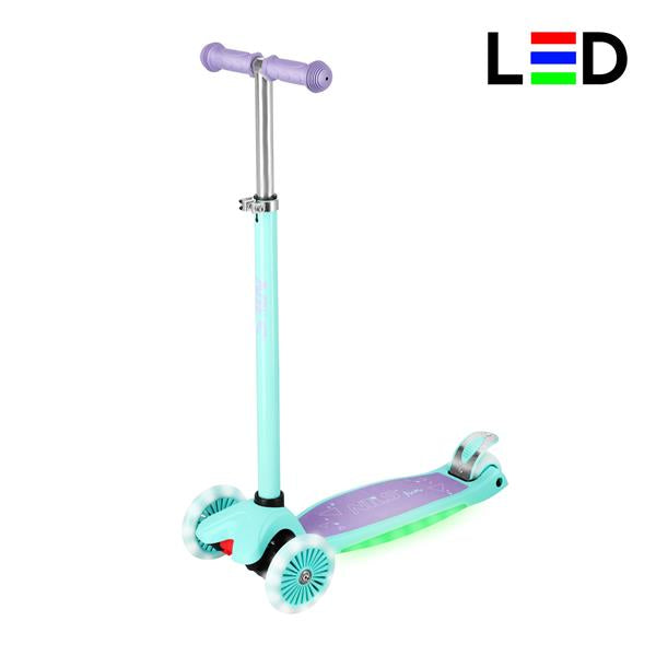Skrejritenis HLB1310 LED SCOOTER VIOLET NILS FUN