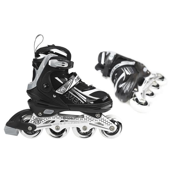 Skrituļslidas NA1123 A BLACK SIZE M (35-38) IN-LINE SKATES NILS EXTREME