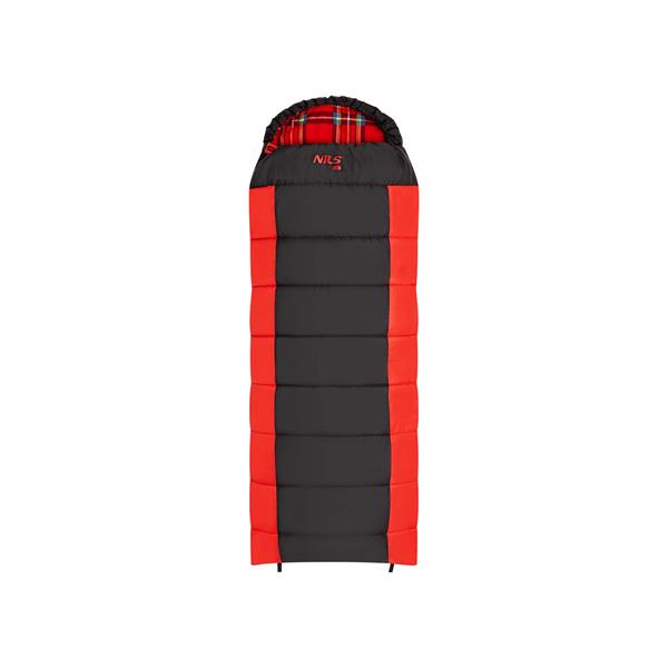 Guļammaiss NC2003 BLACK-RED SLEEPING BAG NILS CAMP