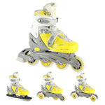 Skrituļslidas / Slidas NH18331 KOMPLEKTS 4in1 LIME SIZE S (31-34)