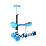 Skrejritenis HLB08 3in1 BLUE NILS FUN