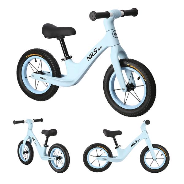 RB100 BLUE Līdzsvara velosipēds NILS FUN