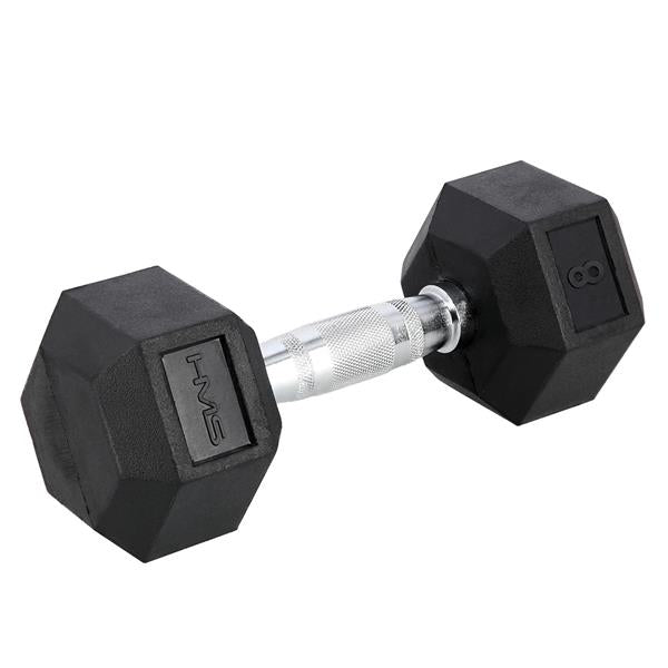 Hantele HEX PRO BLACK 8 KG HMS (1 gab.)