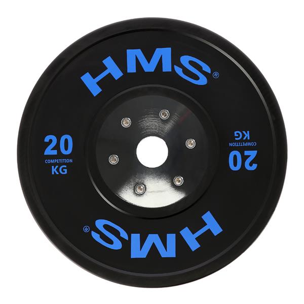 Svaru disks BTBR20 OLYMPIC PLATE BUMPER 20 KG HMS