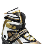 Skrituļslidas NA1123 A GOLD SIZE L (39-42) IN-LINE SKATES NILS EXTREME