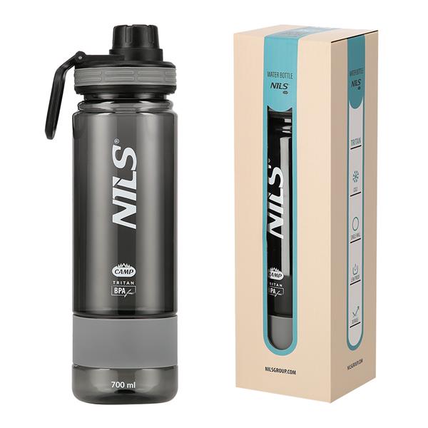 Ūdens pudele NCD07 TRITAN GRAY BOTTLE NILS CAMP