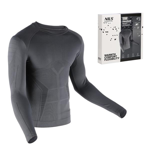 Termoveļa BTK0060 TOP THERMOACTIVE GRAY MEN'S 2XL/3XL RAGNAR NILS